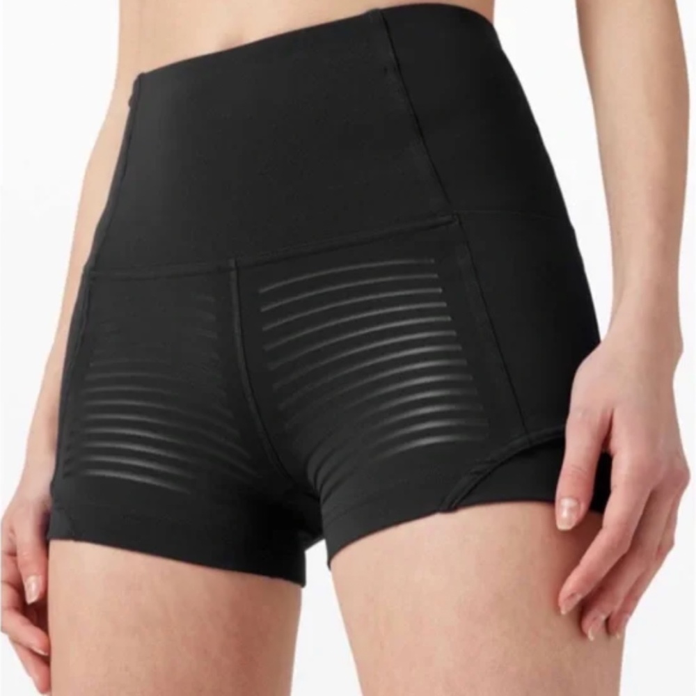 Lululemon Rogue Renegade High Rise Short 2.5" in
Black